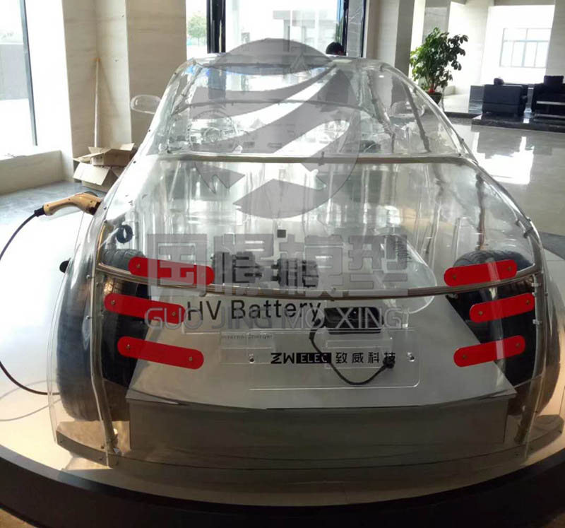 扬中市透明车模型